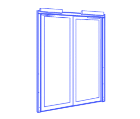 Puertas automáticas batientes