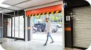 Porta automatica moderna