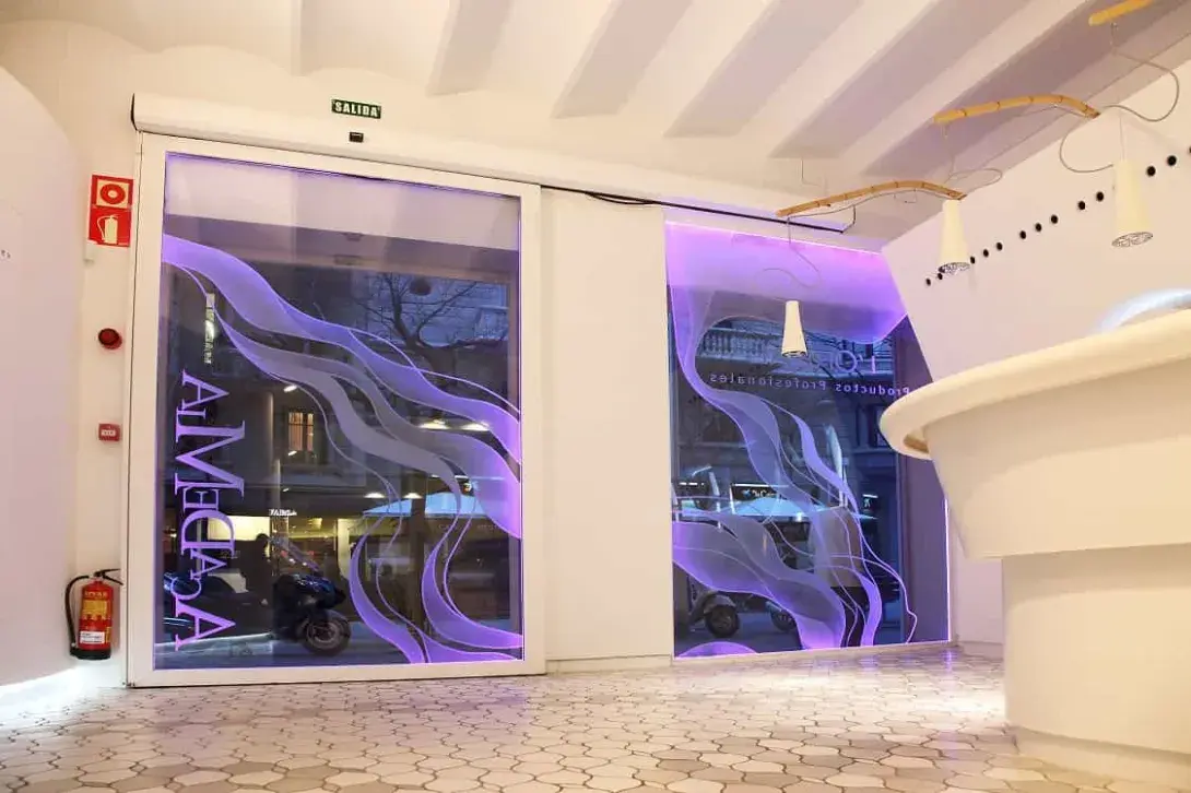 Puertas automáticas para peluquerías y salones de belleza