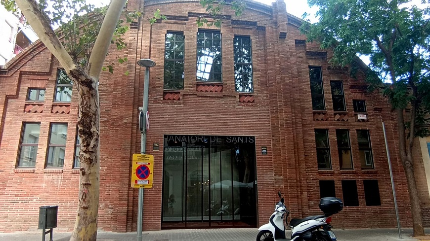 tanatorio sants puerta automatica proyecto