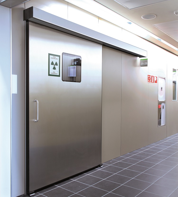 x ray automatic doors hospital sanitary